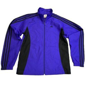 ADIDAS Lightweight Activewear Spring Track Running Jacket - Womens Small